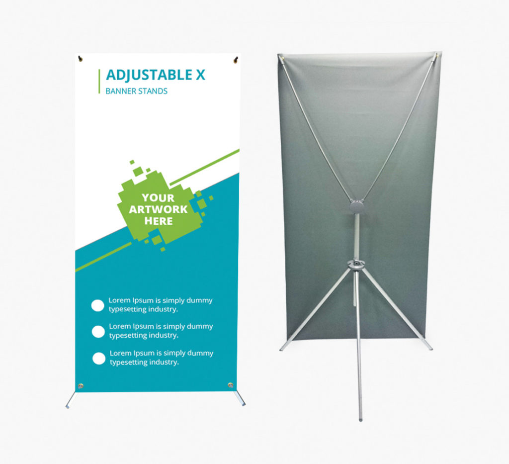 Bannerbuzz Adjustable X Banner Stands