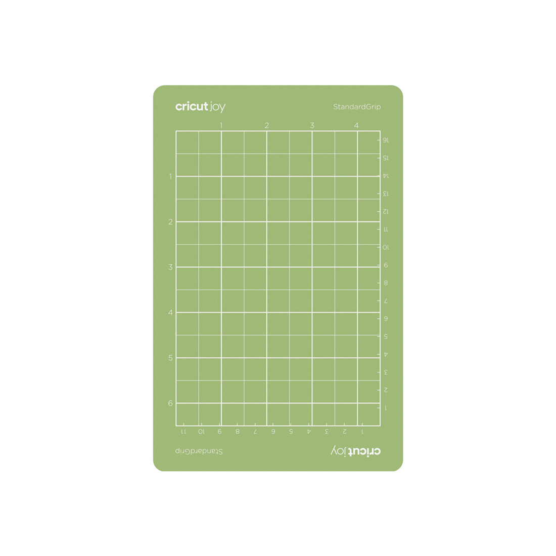 11,4 Tappetino StandardGrip Joy Cricut 11,4 cm x 16,5 cm 4,5 x 6,5 Small Carta Green 