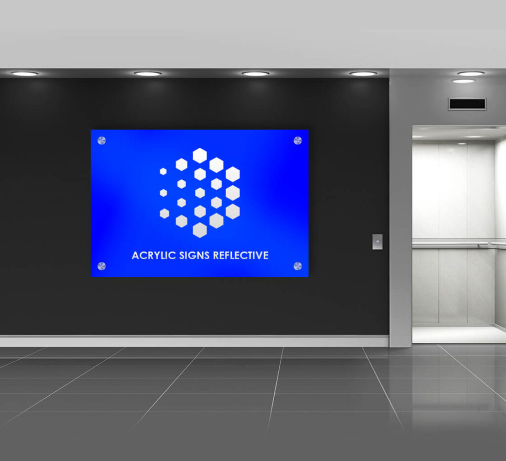 Bannerbuzz Reflective Acrylic Signs