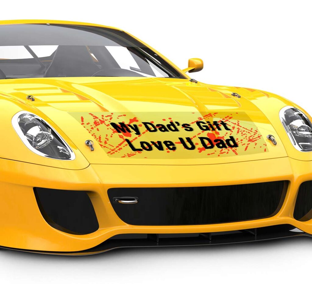 Bannerbuzz Car Decals / Stickers (Clear)