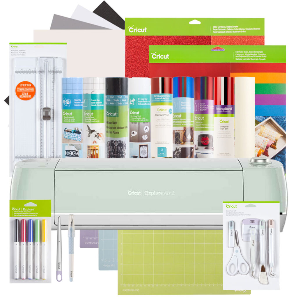 Cricut Cricut Explore Air 2 Mint Everything Bundle