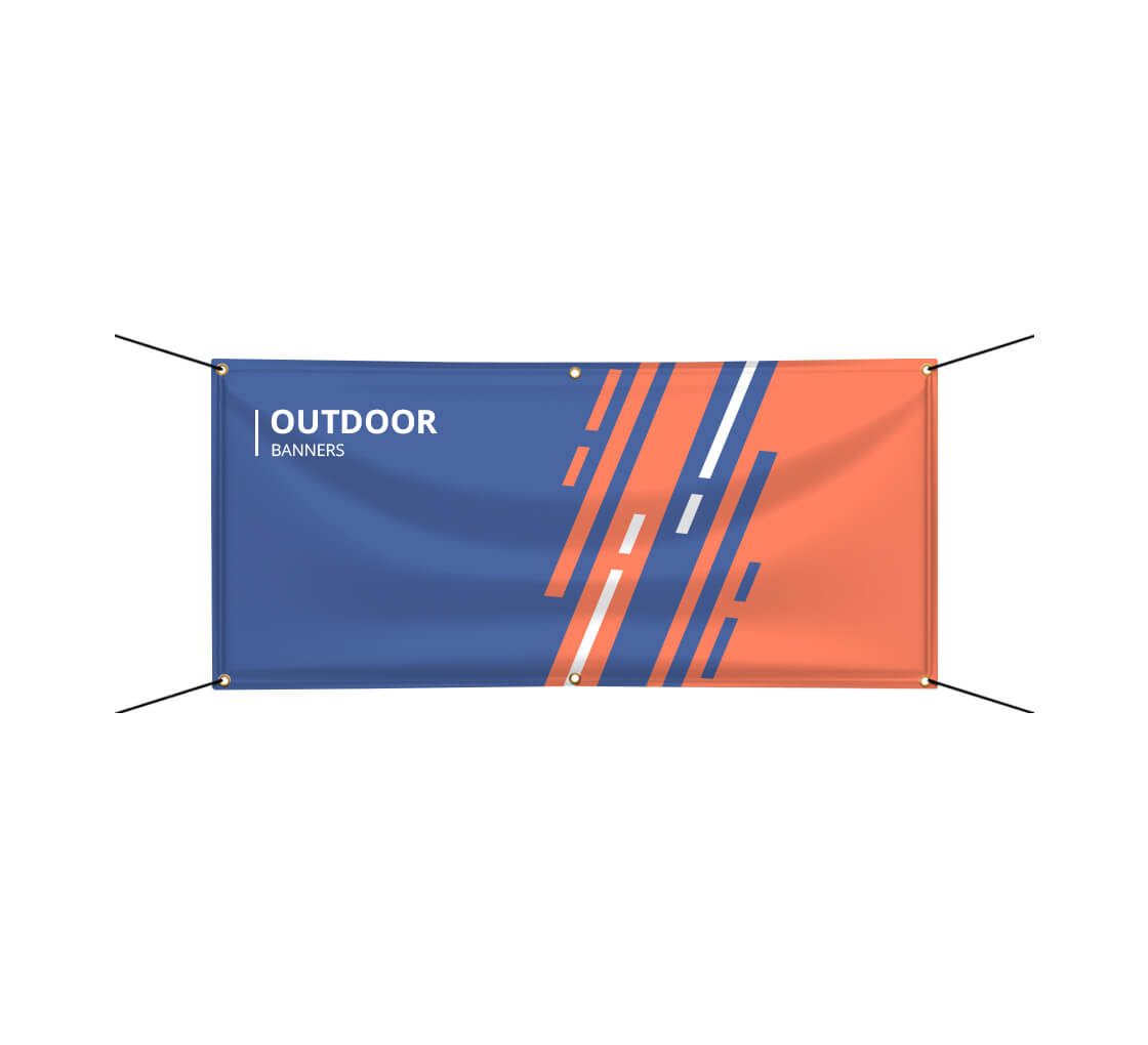 vertical outdoor banner