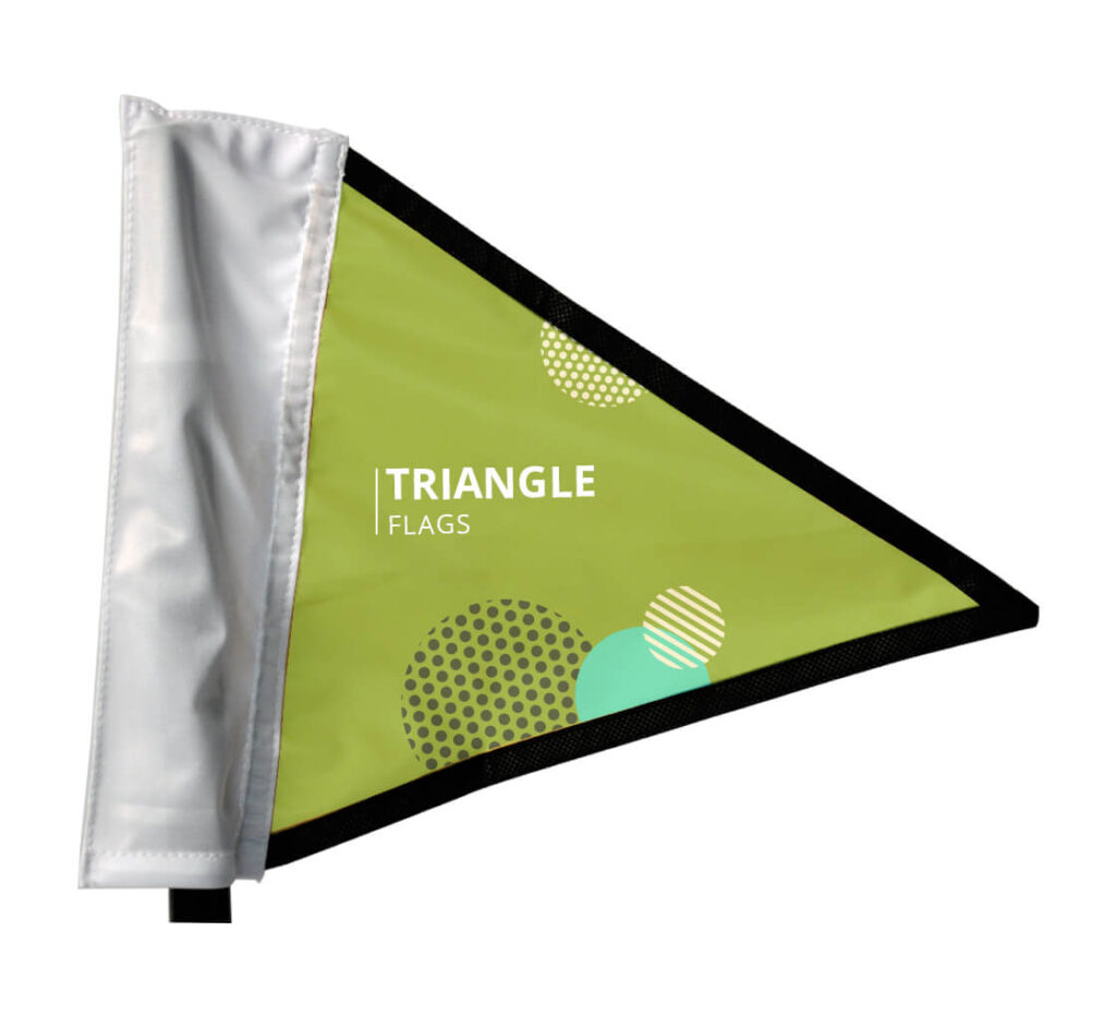 Bannerbuzz Triangle Flags